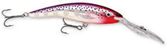 Rapala Deep Tail Dancer 11 Clown Flash lure showing deep-diving action for trophy bass