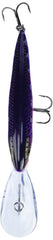Rapala Deep Tail Dancer 11 Purpledescent lure highlights wide-tail swimming action.