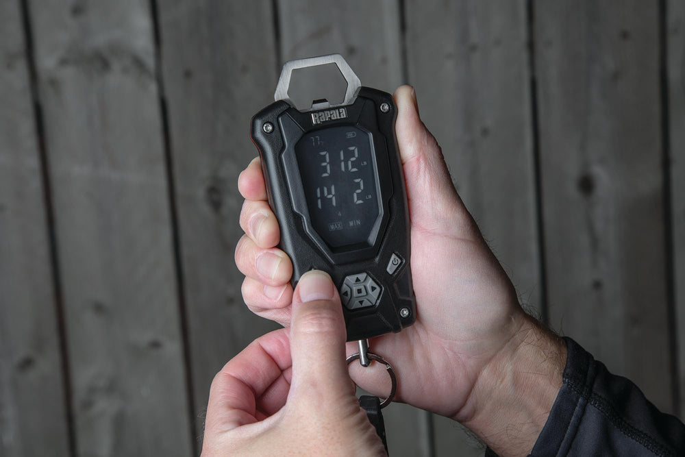 Rapala Digital Scale with 8 storage locations for quick data access