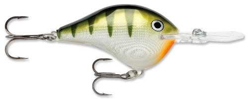 Rapala DT10PSL back view illustrating spin-back moment