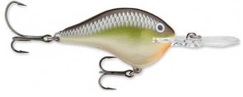 Rapala DT10PSL closeup highlights fixed weight system