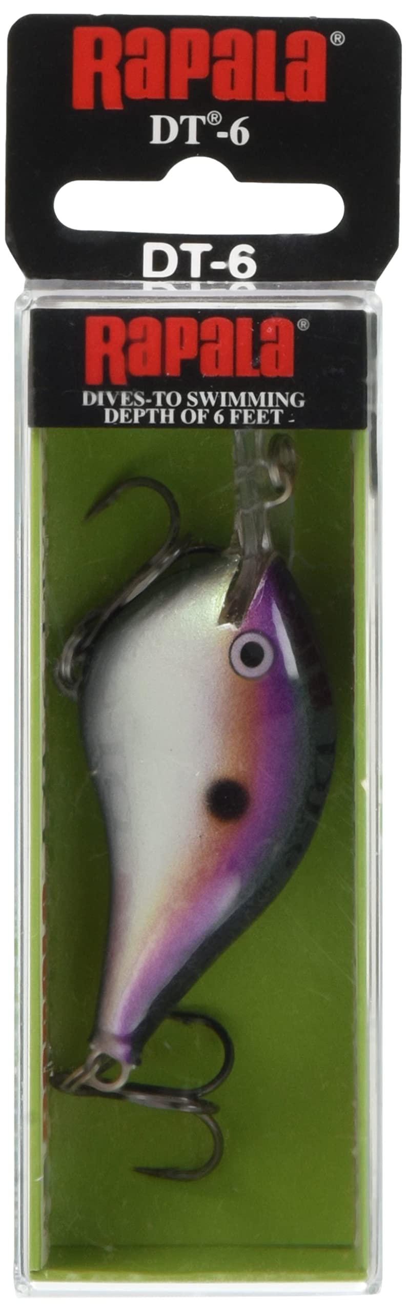 Rapala Dives-To Crankbait Big Shad close-up, lifelike action for bass.