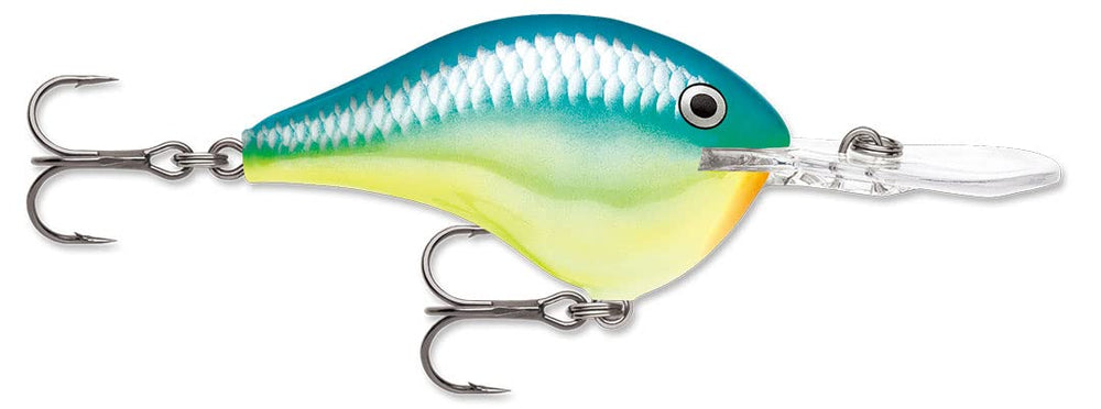Rapala Dives-To Crankbait Caribbean Shad for sharp action and depth control