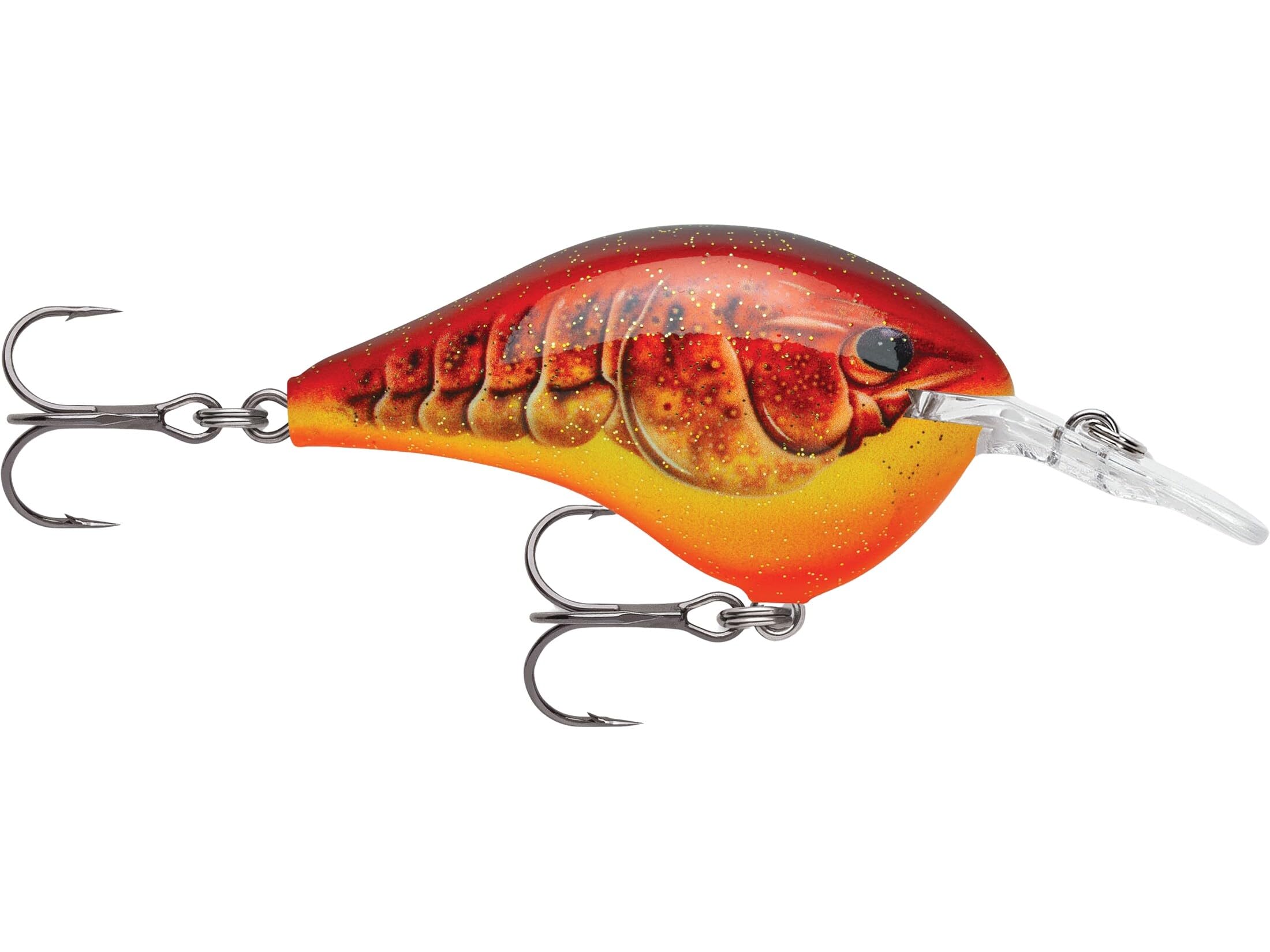 Rapala Dives-To Crankbait Crystal Craw diving lure for bass and walleye success