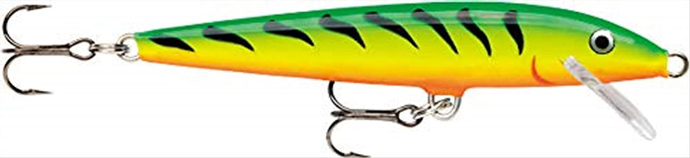 Rapala F07FT Firetiger lure for surface twitching and shallow retrieves