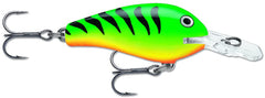 Rapala Fat Rap 05 Firetiger lure front view for deep-water casting