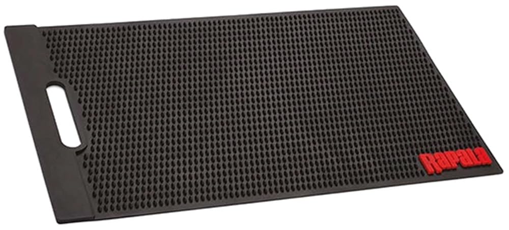 Rapala Fillet Mat folded for compact storage after fishing