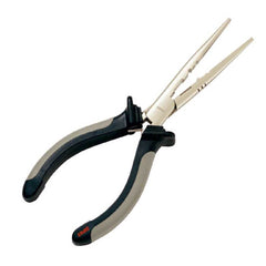 Rapala 6-1-2 inch Fisherman's Pliers with cushioned grips for durable, precise fishing tasks.
