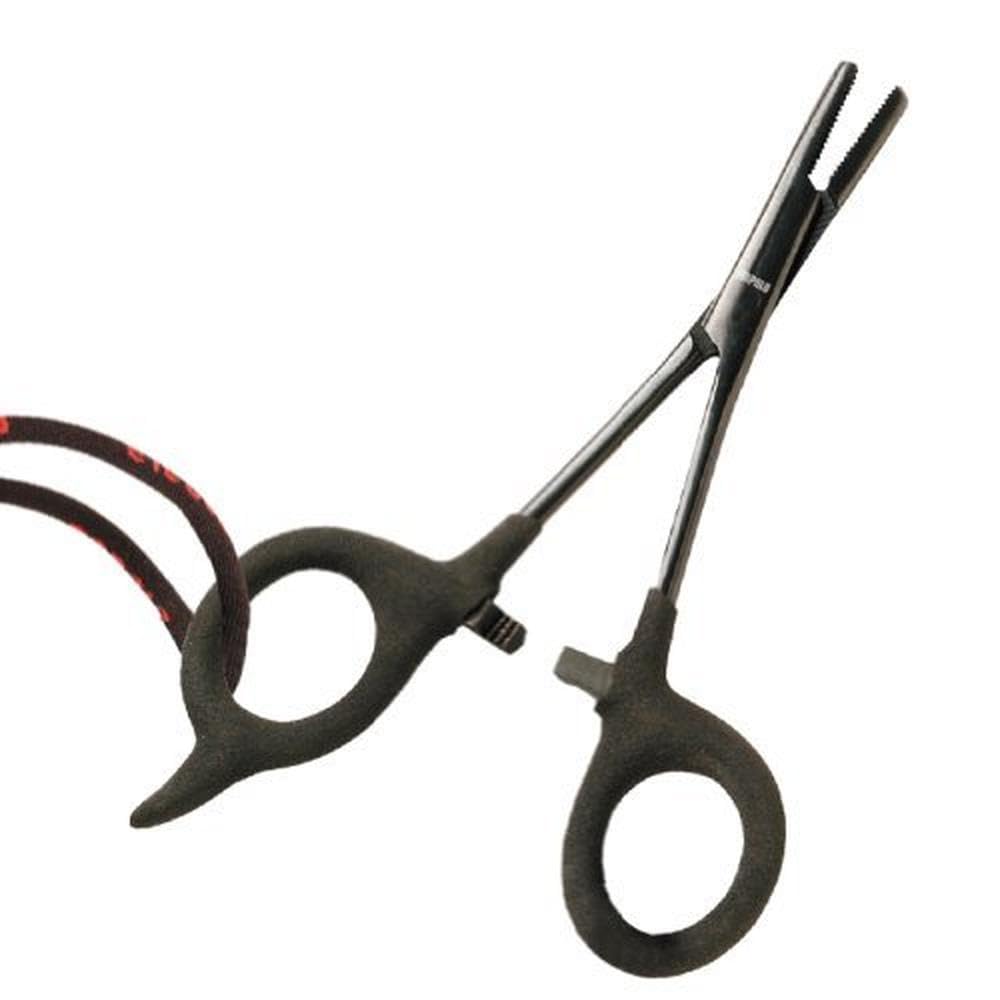 Rapala forceps feature soft-grip handles and oversized thumb holes for a secure grip.