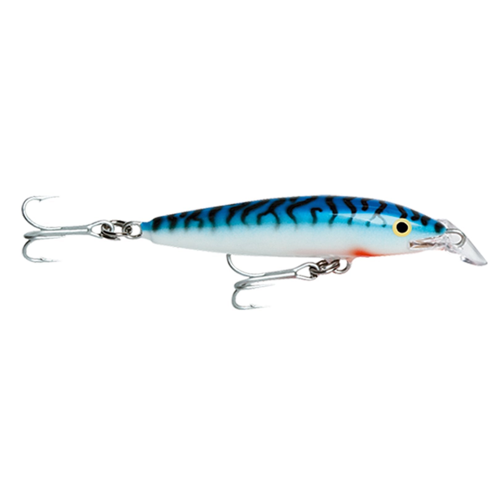 Top view of Rapala Floating Magnum Lure Silver Mackerel 14 cm
