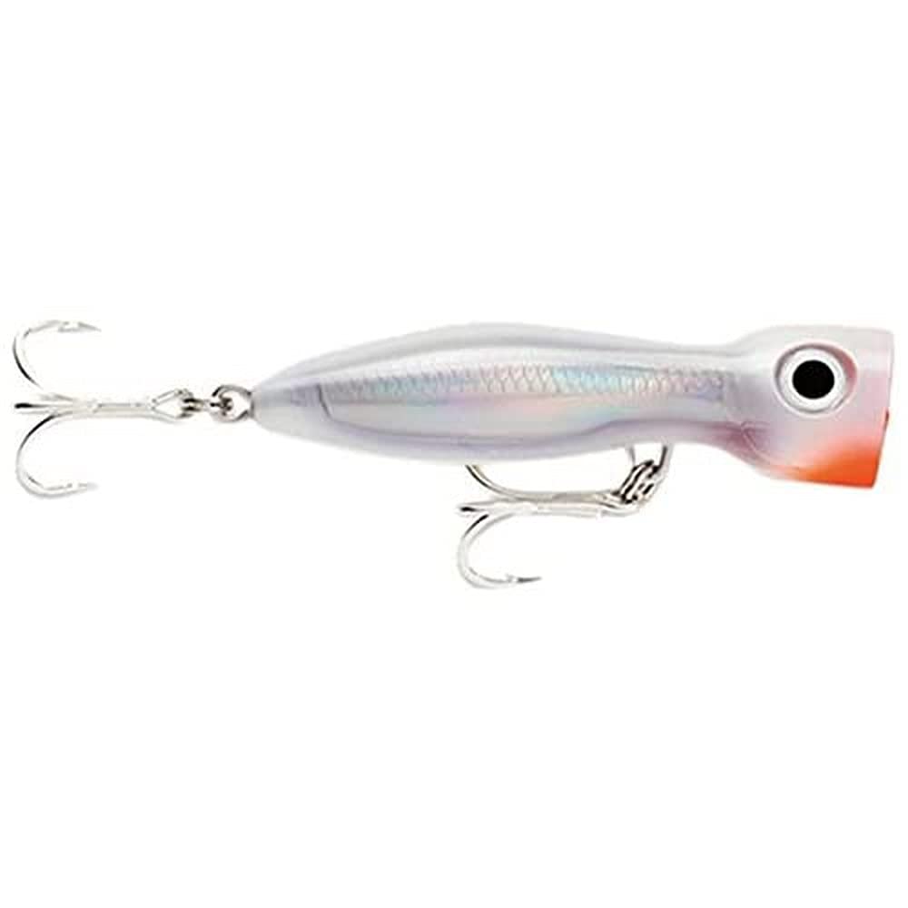 Rapala Glass Ghost X-Rap Magnum Xplode at topwater splash, highlighting its surface action and visibility.