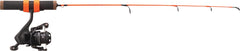 Rapala Heatwave Ice Combo 24 UL durable construction in cold ice conditions.