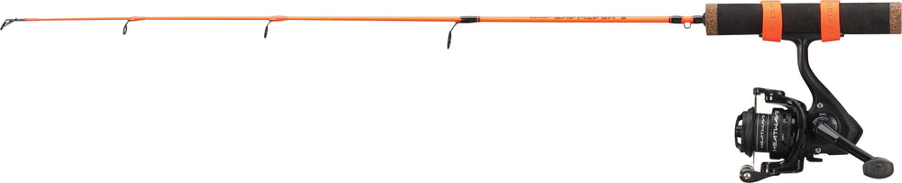 Rapala Heatwave Ice Combo 24 UL ergonomic grip reduces fatigue during long sessions.