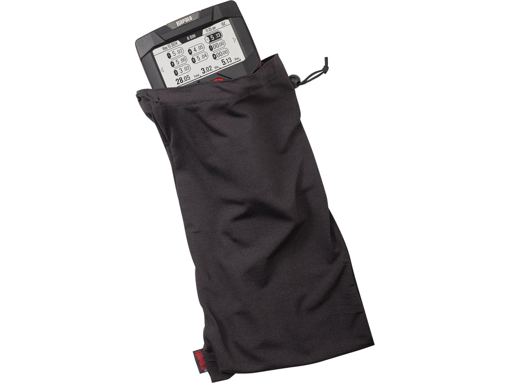 Rapala high-contrast display improves readability day or night.