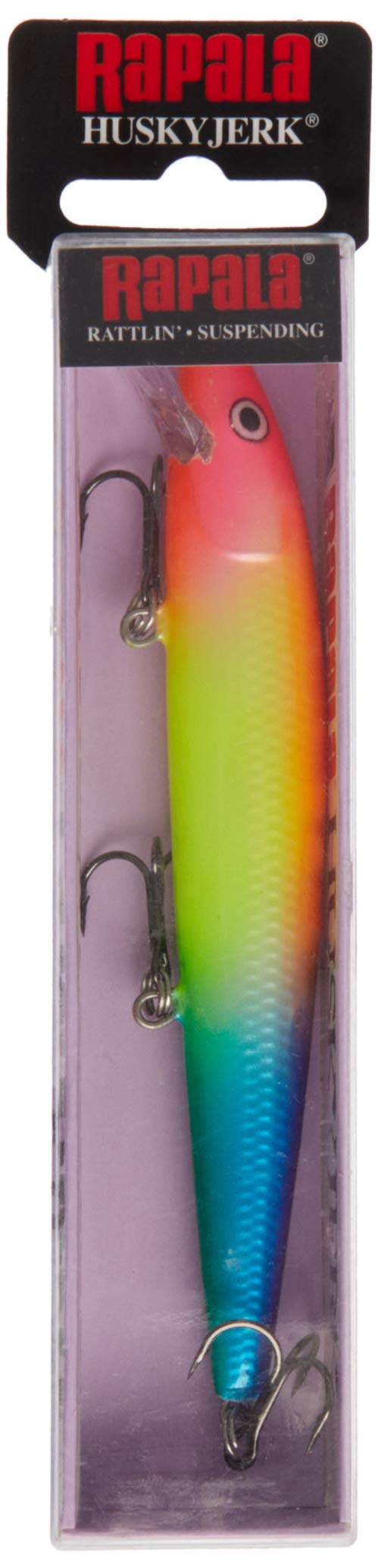 Rapala HJ12 ELJ Husky Jerk lure dives to 1.2–2.4 m for versatile fishing