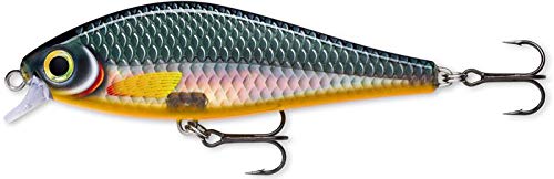 Rapala HLW SSDR16 close-up of hard lip highlighting durability.
