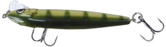 Rapala Husky Jerk 06 Yellow Perch side profile shows realistic pattern and action potential
