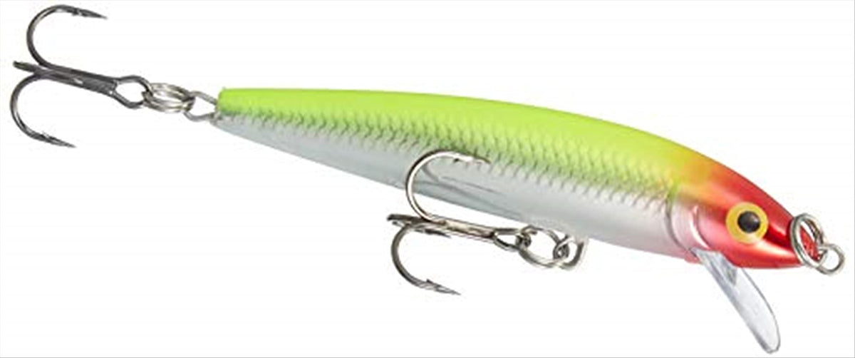 Rapala Husky Jerk 08 Glass Blue Minnow lure ideal for casting and trolling, attracts predatory fish.