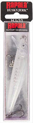 Rapala Husky Jerk 10 lure in Glass Minnow offers precise casting and enticing strikes.