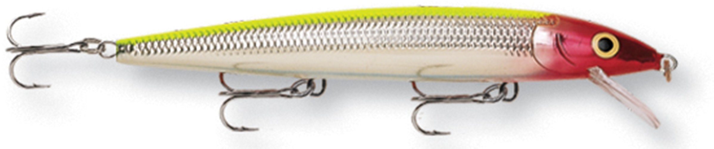Rapala Husky Jerk 12 Clown lure for long casts and steady trolling action