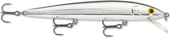 This Rapala Husky Jerk 12 Pure Chrome lure features a chrome finish for clear-water angling.