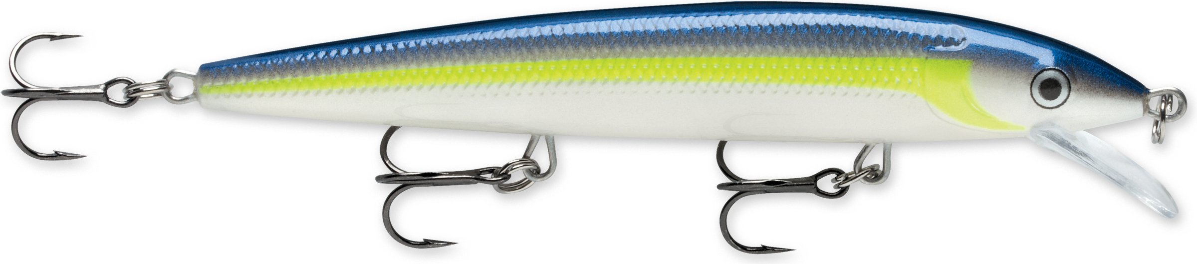 Rapala Husky Jerk 14 Helsinki Shad lure with neutral buoyancy for versatile casting and trolling