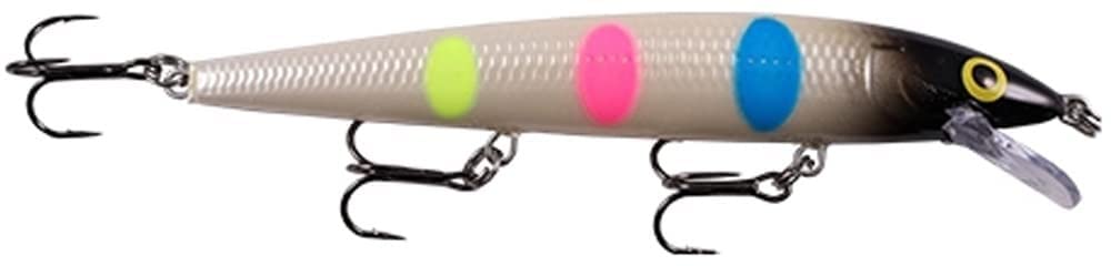 Rapala Husky Jerk 4-inch Black Wonderbread lure ready for bass and pike.
