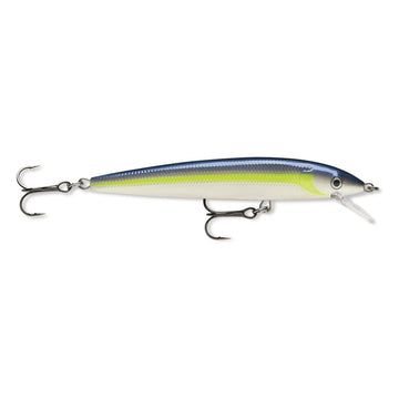 Rapala Husky Jerk 8 metallic finish pattern adds flash.