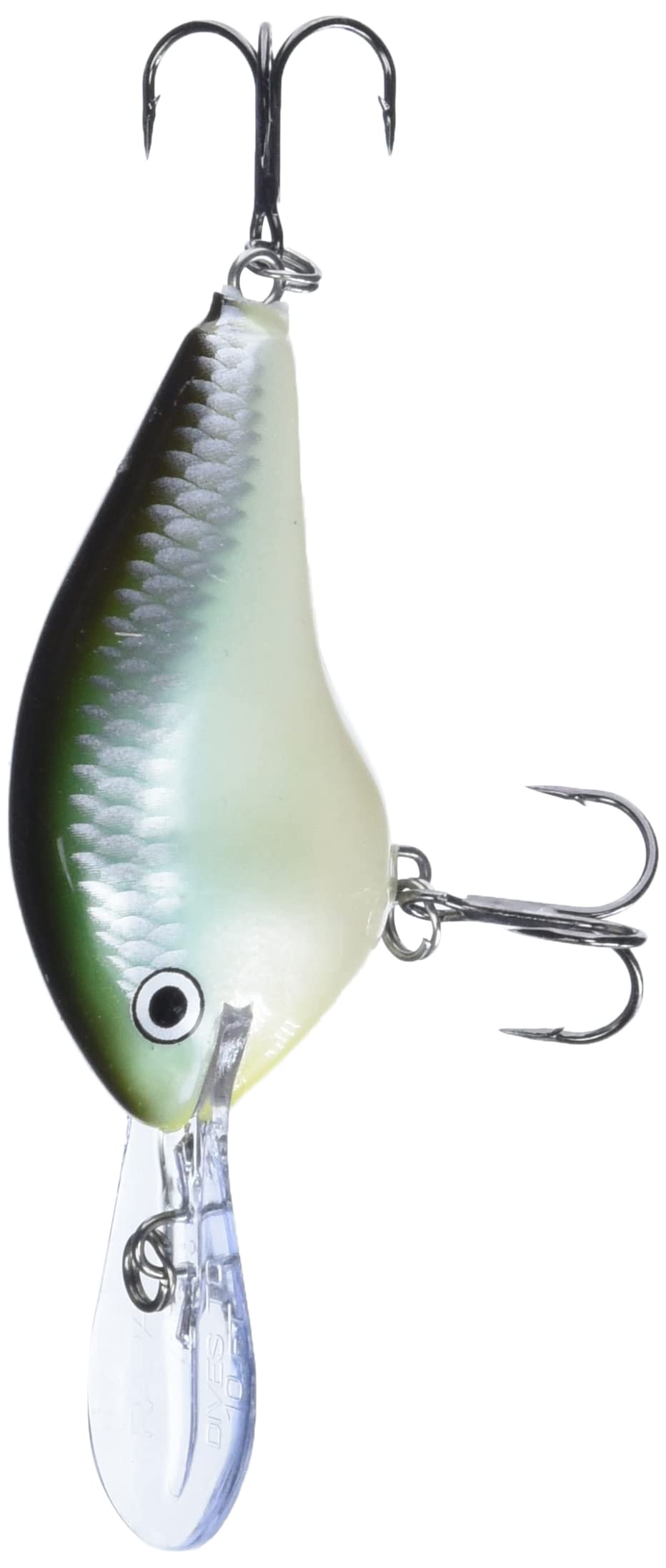 Rapala Ike's Custom Ink DT10 in blue back herring for mid-depth bass encounters