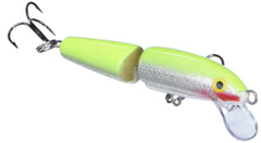 Rapala J07SFC lure with loud rattles to attract fish in murky water.