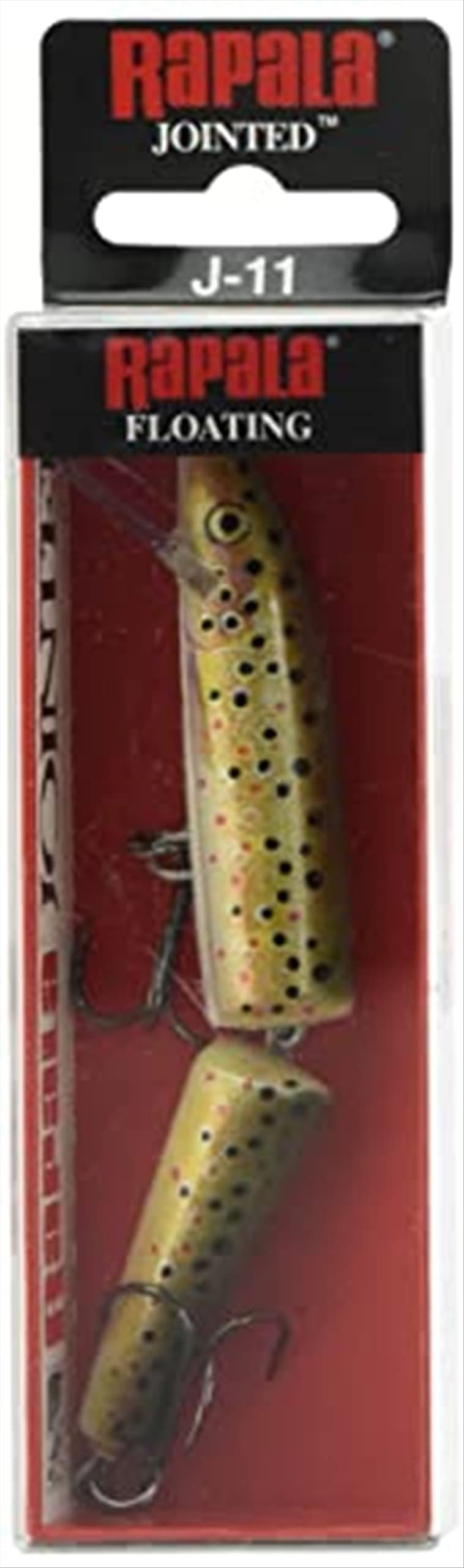 Rapala J11TR jointed 11 brown trout lure for precise casting and dynamic action