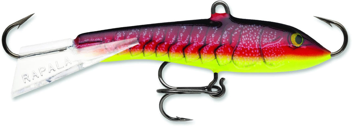 Rapala Jigging Rap 05 Redfire Crawdad lure ideal for deep-water jigging