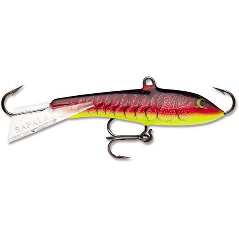 Rapala Jigging Rap 07 Redfire Crawdad lure for precise jigging in freshwater and saltwater.