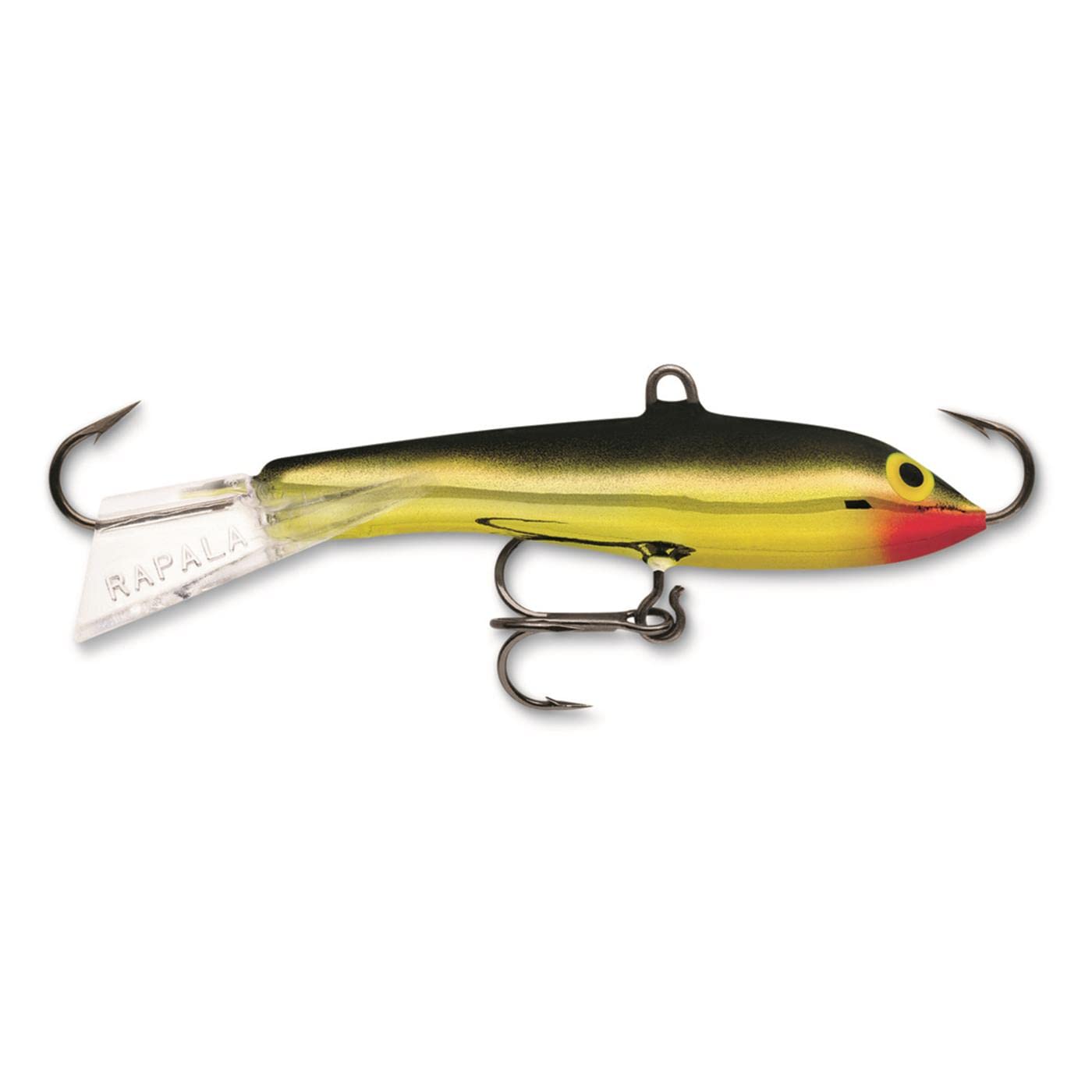 Rapala Jigging Rap 09 Clown dive curve demonstrates action underwater during retrieves