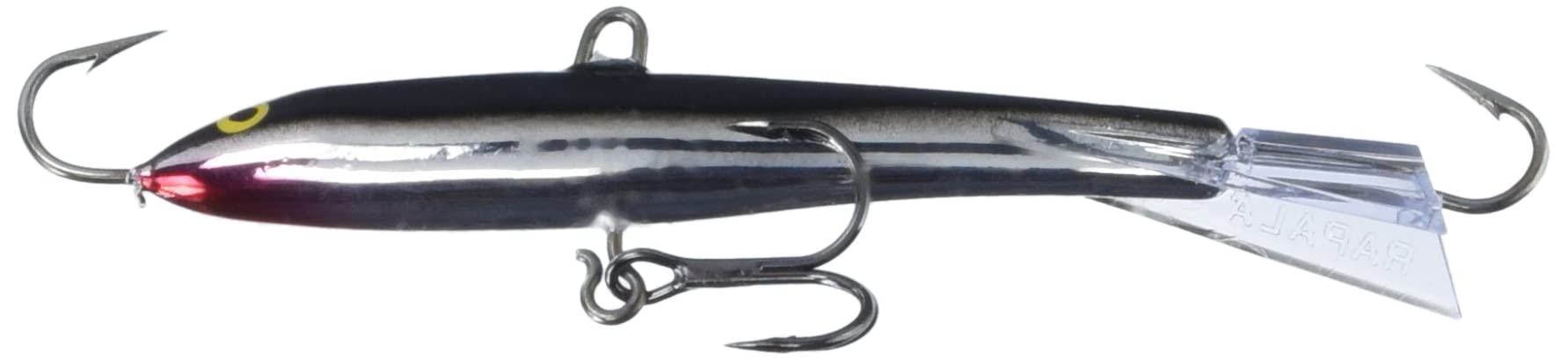 Rapala Jigging Rap 09 Silver balanced design promotes stable action in currents.