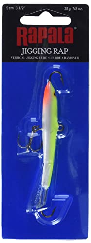 Rapala Jigging Rap 09 side view highlighting balanced design for steady action