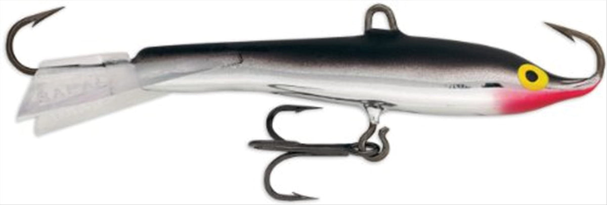 Rapala Jigging Rap hard bait lure in silver with versatile jigging action for freshwater fishing