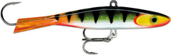 Rapala Jigging Shadow Rap 09 Halloween front view shows a bold Halloween color pattern for visibility