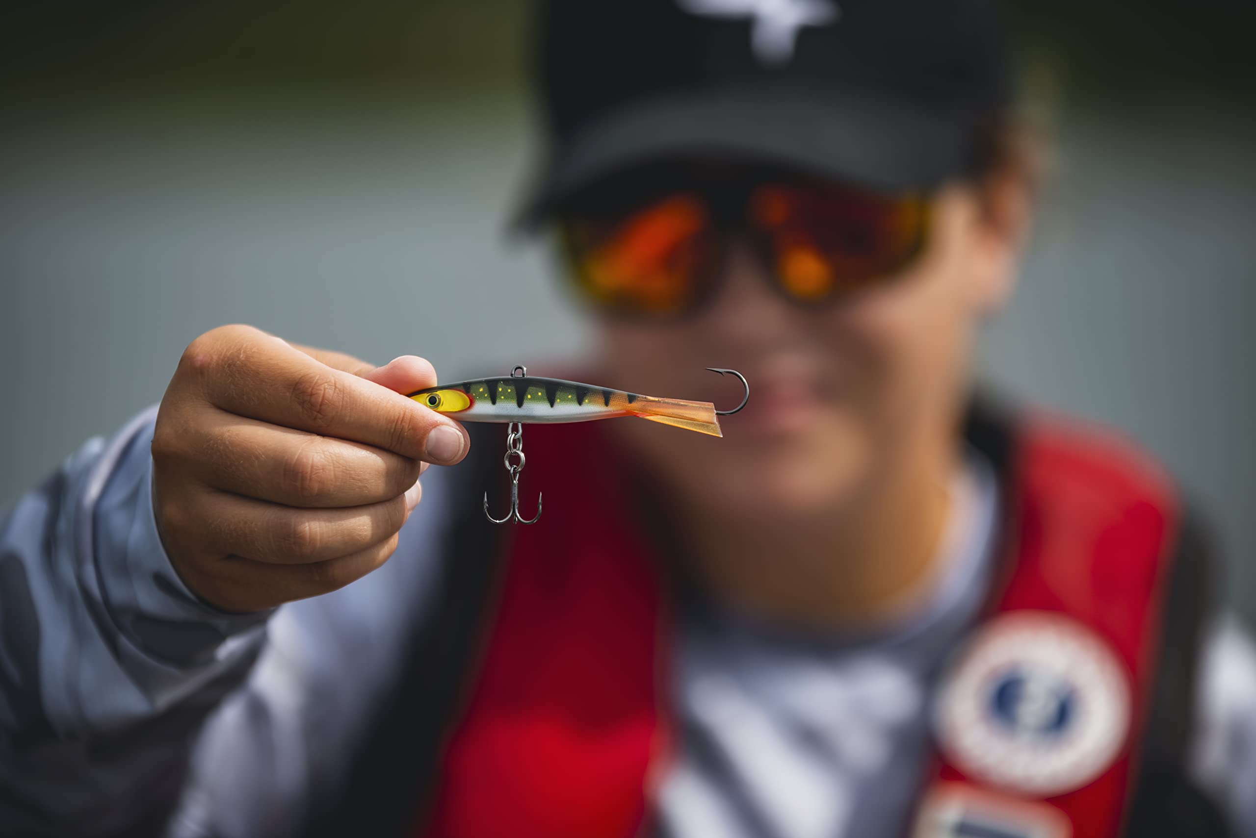 Rapala Jigging Shadow Rap 09 Halloween side profile highlights compact 9 cm body