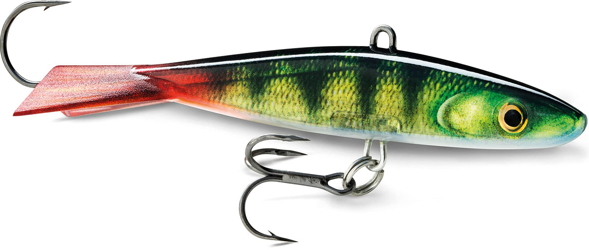 Rapala Jigging Shadow Rap 09 Live Perch — front view shows balanced jigging action for multi-species fishing