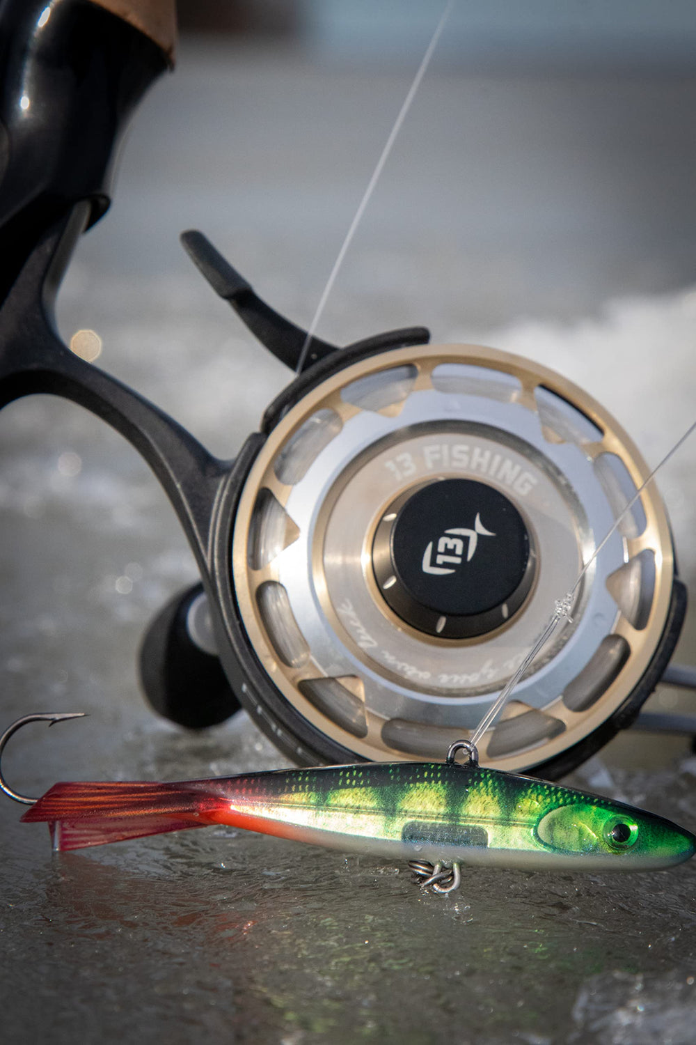 Rapala Jigging Shadow Rap 09 Live Perch — ice fishing ready design for hardwater jigging