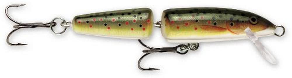 Rapala Jointed 05 Brown Trout lure with lifelike motion to attract wary gamefish