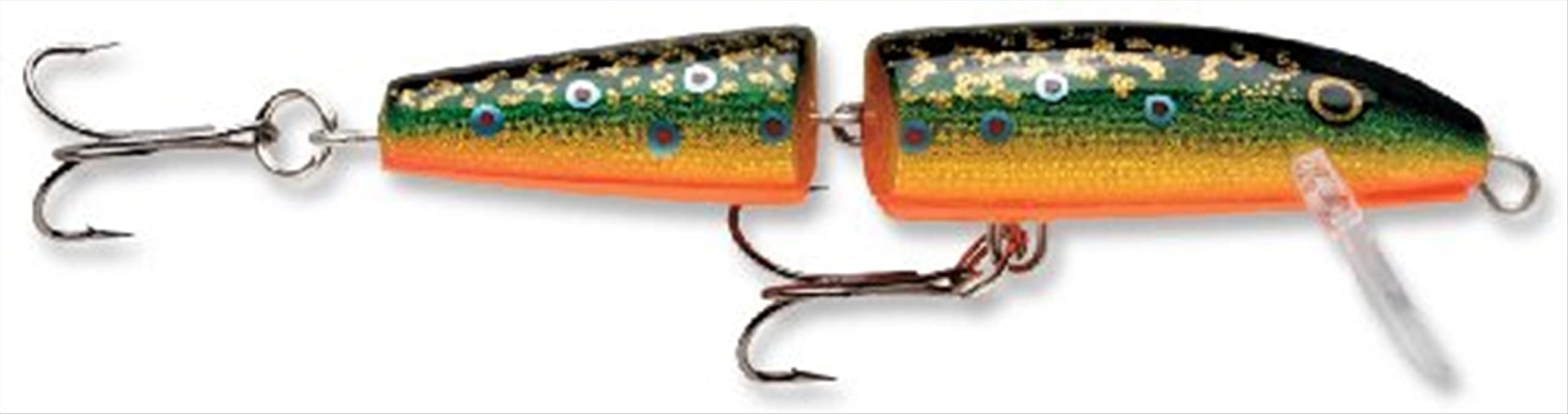 Rapala Jointed 07 Brook Trout lure with lifelike action for long, precise casting