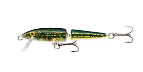 Rapala Jointed 11 Pike lure close-up showing jointed body for realistic action