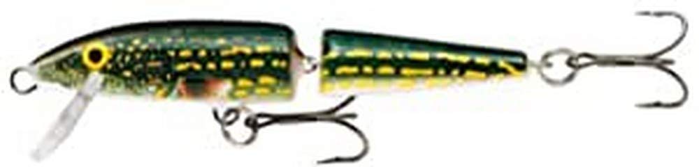 Rapala Jointed 13 lure in Pike color for versatile top-to-bottom fishing in freshwater