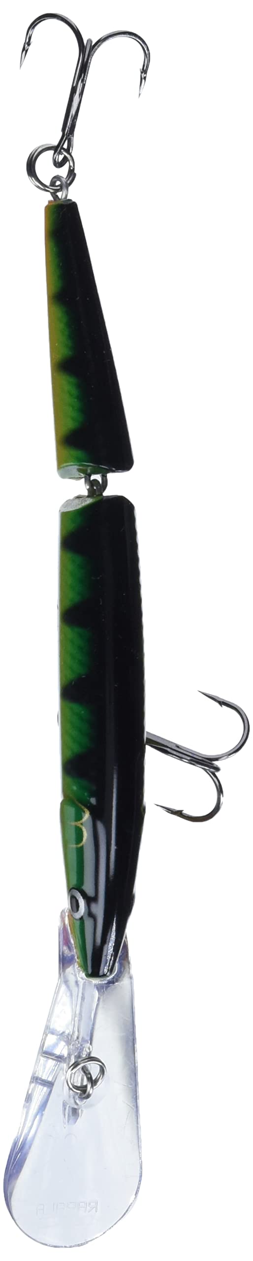 Rapala Jointed Deep Husky Jerk 12 Perch side profile highlights lifelike movement