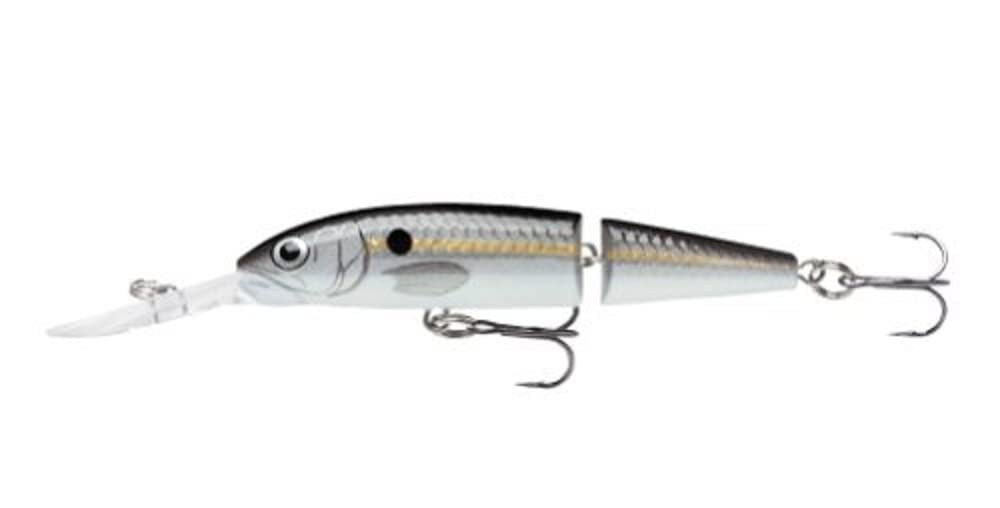 Rapala Jointed Deep Husky Jerk 12 Silver Shad lure ready for deep water casts and big catches