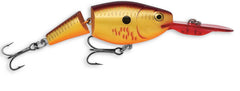 Rapala Jointed Shad Rap 07 with bleeding copper flash entices strikes from bass and pike.