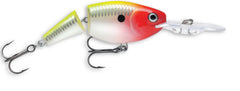 Rapala Jointed Shad Rap 07 Clown lure with lifelike wobble and rattle to entice wary fish