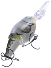 Rapala Jointed Shad Rap 07 Crawdad close-up highlights durable finish and VMC hooks.